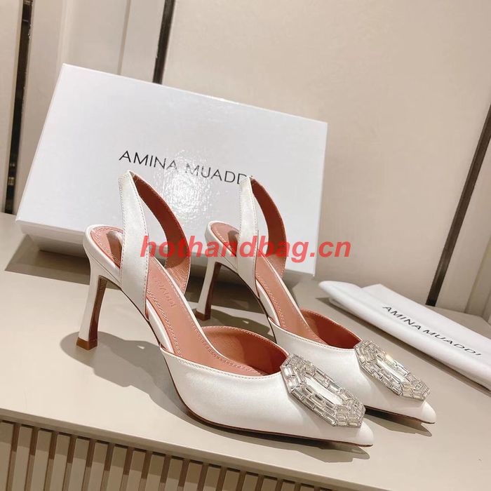 Amina Muaddi Shoes AMS00025 Heel 8.5CM